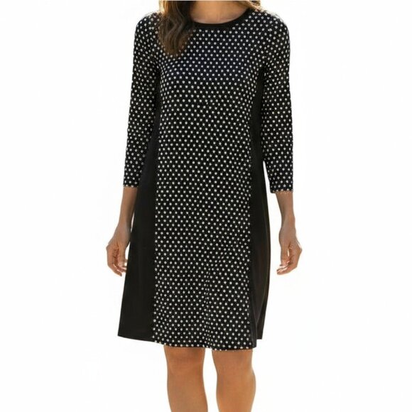 MICHAEL MICHAEL KORS Black and White Polka Dot Dress - Size Small - Picture 1 of 9